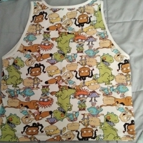 Rugrats size L cropped tank top - Picture 3 of 3